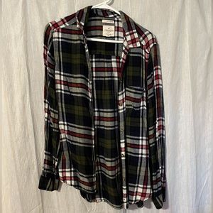 Boyfriend fit flannel